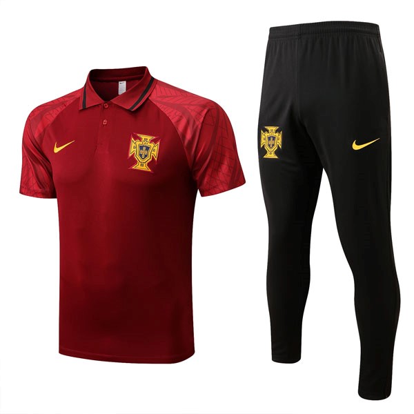 Polo Portugal Conjunto Completo 2022-2023 Rojo